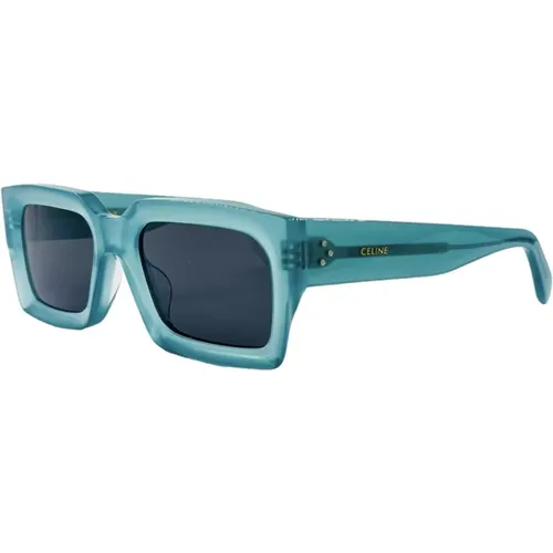Rectangular Narrow Sunglasses Trendy Model , female, Sizes: ONE SIZE - Celine - Modalova