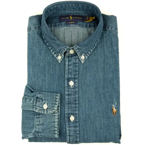 Denim Shirts Collection , male, Sizes: 2XL, S, L, M - Ralph Lauren - Modalova