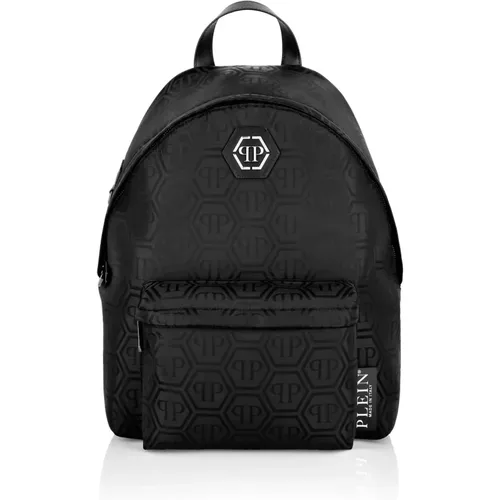 Monogram Schwarze Taschen Rucksack - Philipp Plein - Modalova