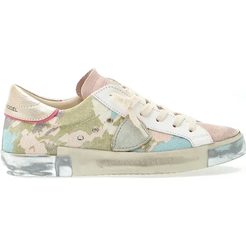 Womens Shoes Sneakers Rosa Ss24 , female, Sizes: 6 UK, 7 UK - Philippe Model - Modalova