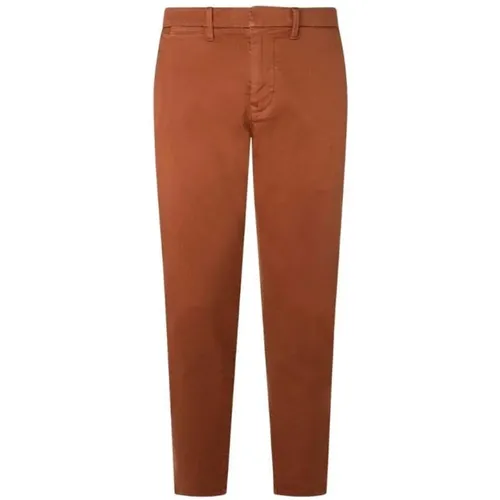 Slim-fit Trousers , male, Sizes: W40, W38, W30 - Pepe Jeans - Modalova