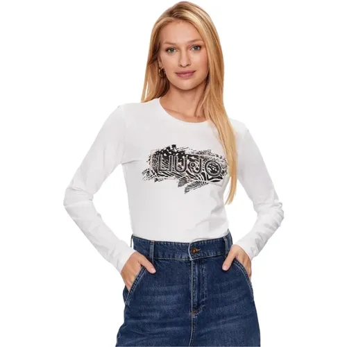 ECS Moda T-Shirt , female, Sizes: XL - Liu Jo - Modalova