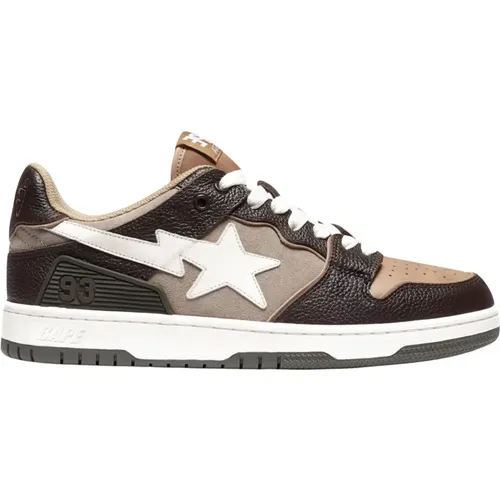 Limited Edition SK8 Sta Sneakers Brown Ivory , male, Sizes: 7 UK, 9 UK, 11 UK, 10 UK, 8 1/2 UK, 8 UK - Nike - Modalova