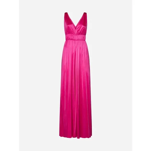 Parosh Dresses Fuchsia , female, Sizes: L, M - P.a.r.o.s.h. - Modalova