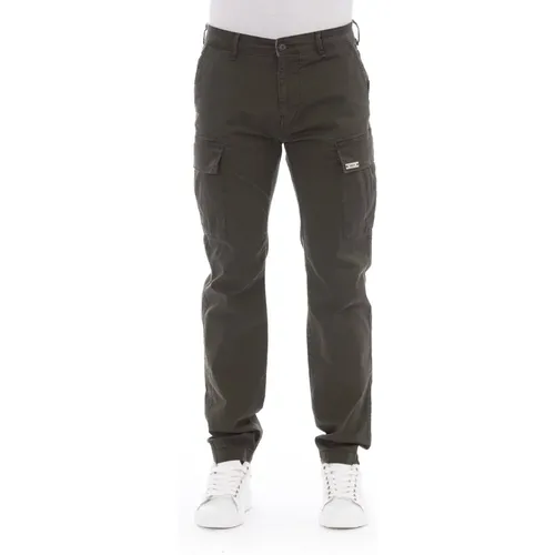 Cargo Pants - Solid Color - Livorno , male, Sizes: W32 - Baldinini - Modalova