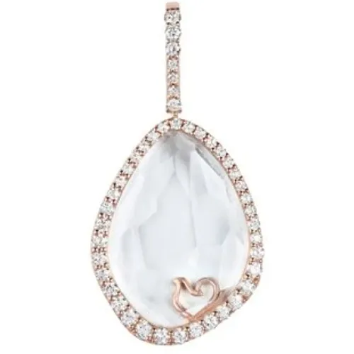 Rose Gold Pendant for Women , female, Sizes: ONE SIZE - Chantecler - Modalova