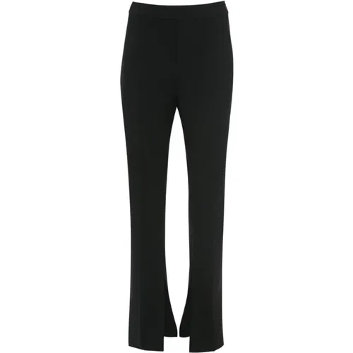 Schwarze Hose mit Elastischem Bund , Damen, Größe: 2XS - JW Anderson - Modalova