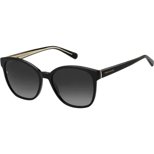 Grey Shaded Sunglasses TH 1811/S , female, Sizes: 55 MM - Tommy Hilfiger - Modalova
