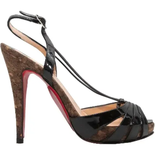 Pre-owned Leather heels , female, Sizes: 2 UK - Christian Louboutin Pre-owned - Modalova