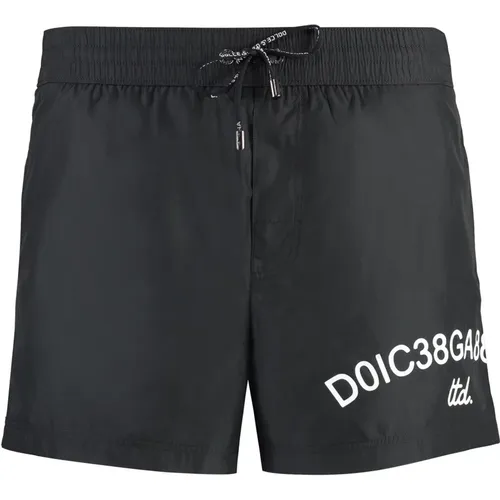 Nylon swim shorts , male, Sizes: M, S - Dolce & Gabbana - Modalova