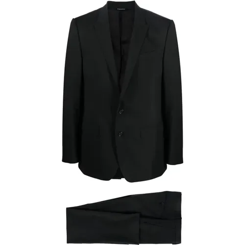 Peak Lapel Suit , male, Sizes: XL - Dolce & Gabbana - Modalova