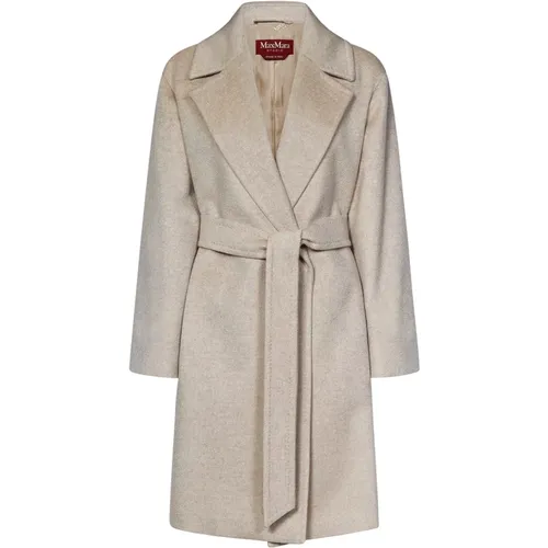 Cashmere Short Wrap Coat , female, Sizes: M - Max Mara - Modalova