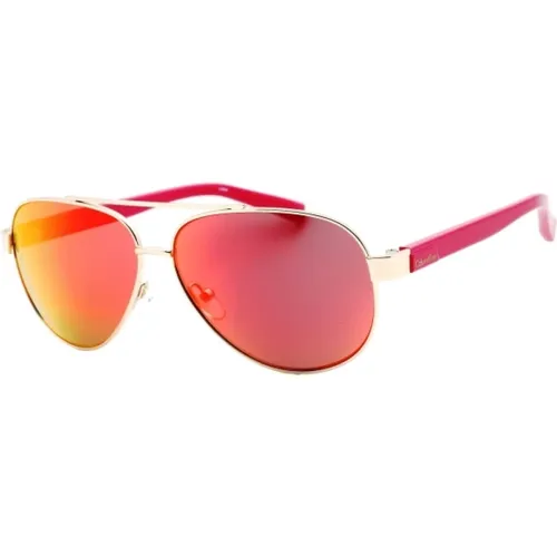 Rosa Resin Sonnenbrille für Frauen - Calvin Klein - Modalova