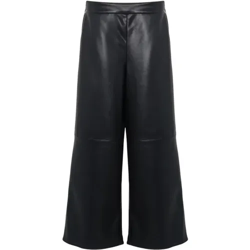 Leather Pants Luciana Style , female, Sizes: XS, L - Max Mara - Modalova