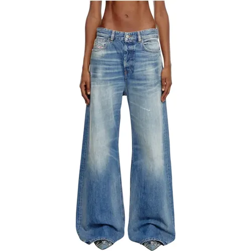 Wide Leg Denim Jeans 1996 D-Sire , female, Sizes: W27 - Diesel - Modalova