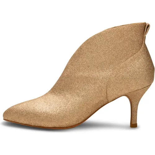 Valentine Glitter Low Bootie - Gold Glitzer , Damen, Größe: 36 EU - Shoe the Bear - Modalova