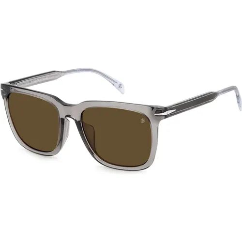 Transparent Grey/Brown Sunglasses,Sunglasses - Eyewear by David Beckham - Modalova