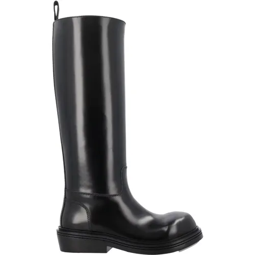 High Boots , female, Sizes: 5 UK, 3 1/2 UK, 4 1/2 UK, 4 UK, 3 UK, 7 UK, 6 UK - Bottega Veneta - Modalova
