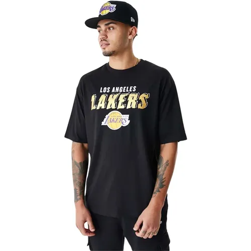 NBA L.A Lakers T-shirt , Herren, Größe: M - new era - Modalova