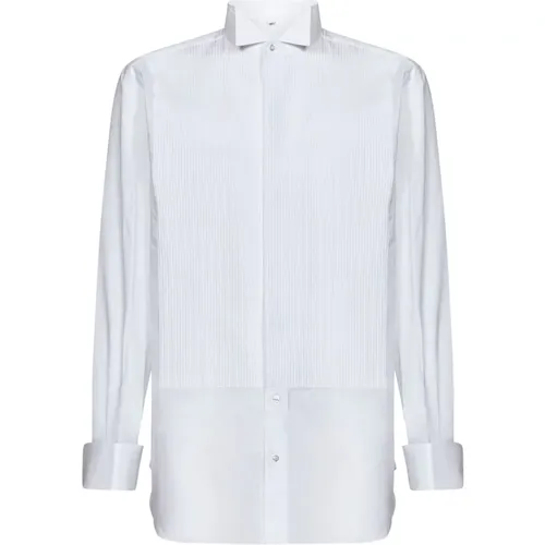 Cotton Evening Shirt Essential , male, Sizes: 3XL, XL - Brioni - Modalova