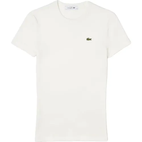 Casual Cotton T-Shirt for Women , female, Sizes: L, M - Lacoste - Modalova