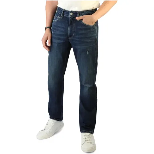 Herren Slim Fit Jeans in einfarbig , Herren, Größe: W31 - Tommy Hilfiger - Modalova