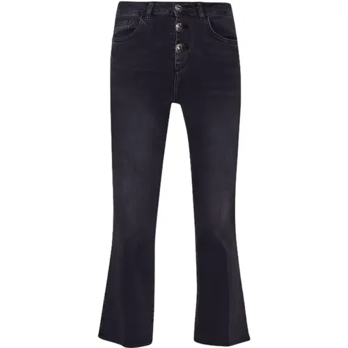 High Waist Slim Leg Jeans , female, Sizes: W27, W31, W30, W32 - Liu Jo - Modalova