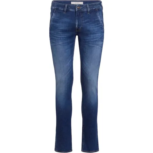 Slim-fit Denim Jeans , Herren, Größe: W38 - Guess - Modalova