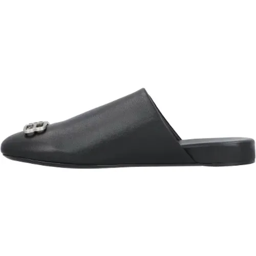 Leather mules , male, Sizes: 6 UK - Balenciaga - Modalova