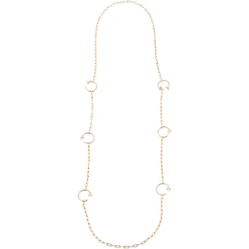 Pre-owned Rose Gold necklaces , female, Sizes: ONE SIZE - Cartier Vintage - Modalova