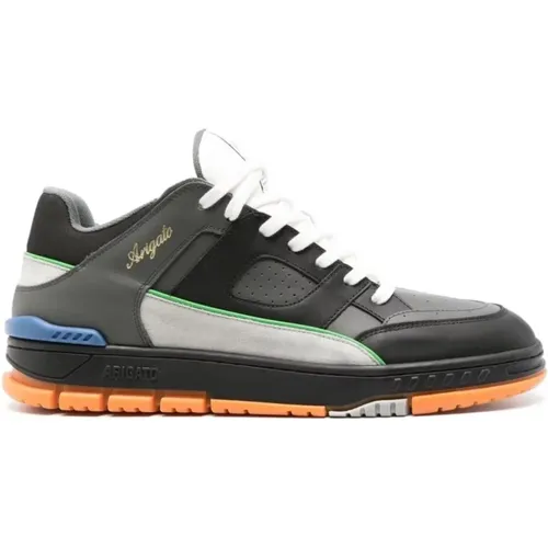 Dark Grey Orange Sneaker , male, Sizes: 8 UK, 10 UK, 11 UK - Axel Arigato - Modalova