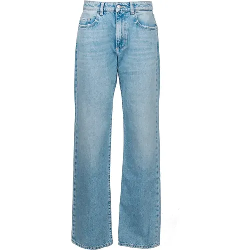 Blaue Denim Jeans , Damen, Größe: W25 - Icon Denim - Modalova