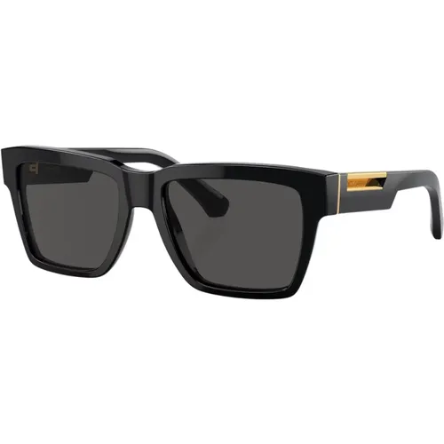 Stylish Sunglasses Dg4465 501/87 , unisex, Sizes: 55 MM - Dolce & Gabbana - Modalova