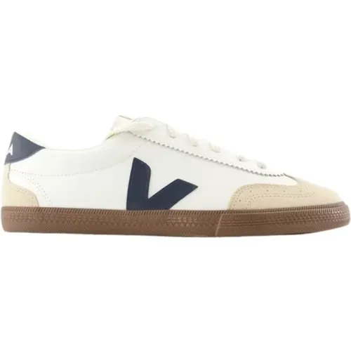 Volley Canvas (Beige / Dunkelblau) , Herren, Größe: 38 EU - Veja - Modalova