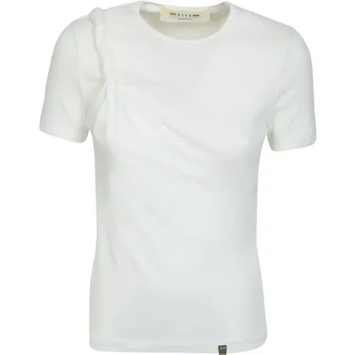 Asymmetric Twist T-Shirt , female, Sizes: XS - 1017 Alyx 9SM - Modalova