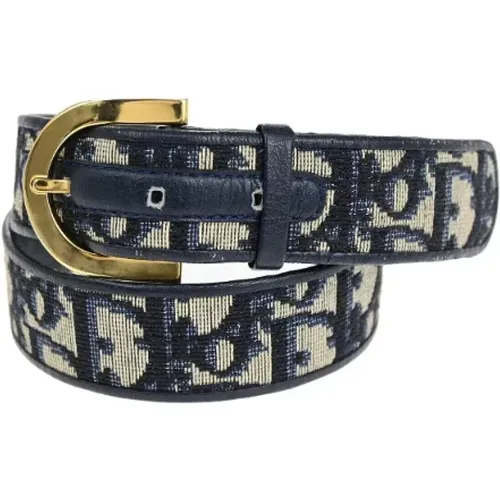 Pre-owned Canvas belts , female, Sizes: ONE SIZE - Dior Vintage - Modalova