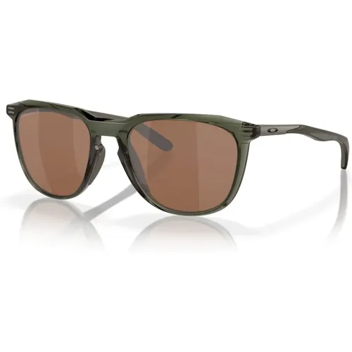 Thurso Sunglasses - Olive Green/Tungsten , male, Sizes: 54 MM - Oakley - Modalova