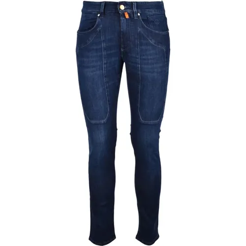 Baumwoll Elastan Jeans , Herren, Größe: W30 - Jeckerson - Modalova