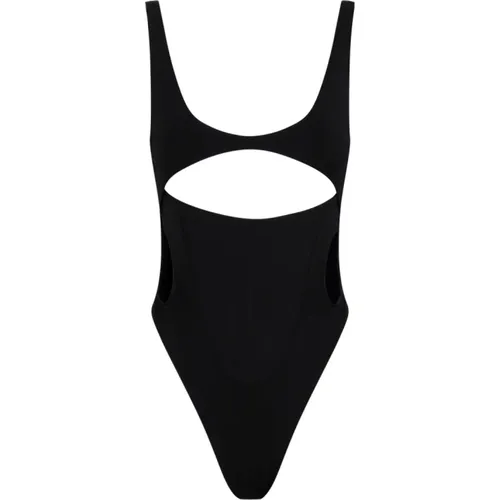 Swimsuit with Cut-Outs , female, Sizes: 2XS - Mugler - Modalova