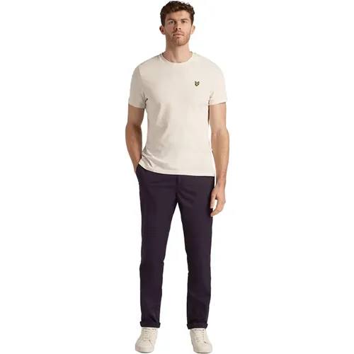 Chino Hose Old Trafford Stil , Herren, Größe: W32 L30 - Lyle & Scott - Modalova