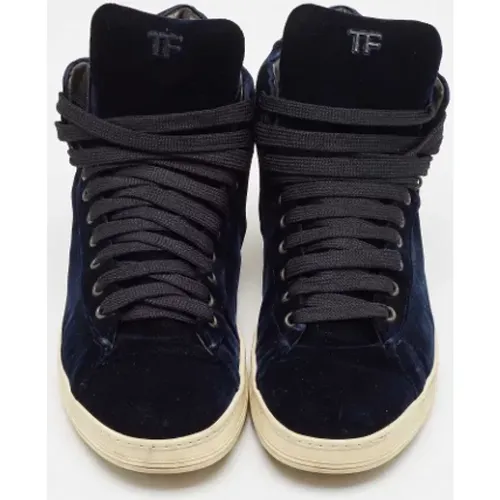 Pre-owned Samt sneakers - Tom Ford Pre-owned - Modalova