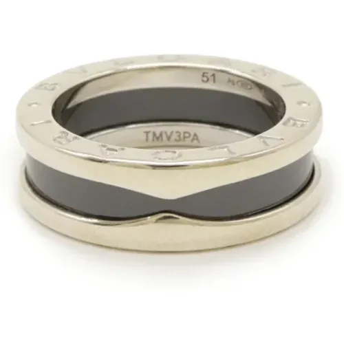 Pre-owned Silver rings , female, Sizes: ONE SIZE - Bvlgari Vintage - Modalova