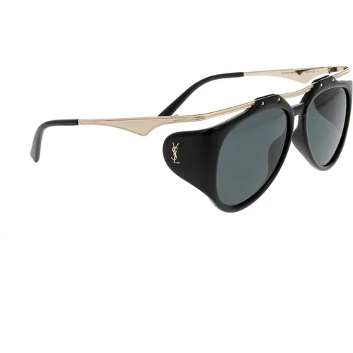 Classic Sunglasses , female, Sizes: 55 MM - Saint Laurent - Modalova