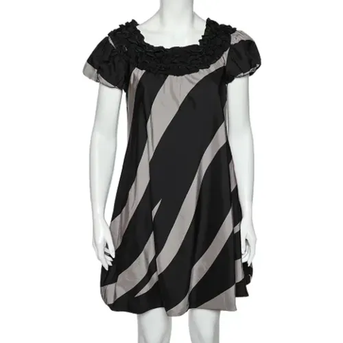 Pre-owned Silk dresses , female, Sizes: M - Moschino Pre-Owned - Modalova