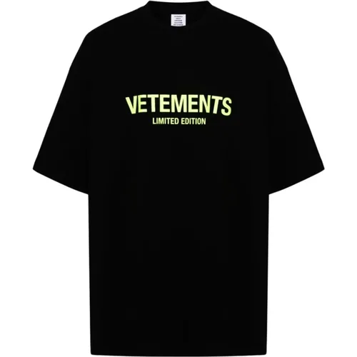 T-Shirts , Herren, Größe: S - Vetements - Modalova