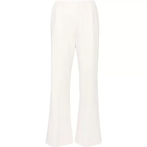 Flared Leg Trousers , female, Sizes: XS - Forte Forte - Modalova