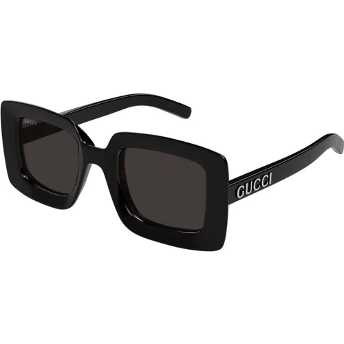 Grey Sunglasses Gg1718S , female, Sizes: 51 MM - Gucci - Modalova