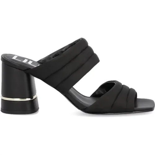 Glamour Satin High Heel Sandals , female, Sizes: 5 UK - Liu Jo - Modalova
