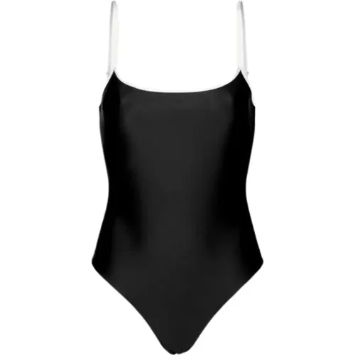 Schwarzer Badeanzug mit verstellbaren Trägern , Damen, Größe: L - Samsøe Samsøe - Modalova