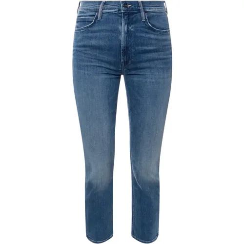 Stretch-Baumwoll-Jeans mit geradem Bein , Damen, Größe: W31 - Mother - Modalova